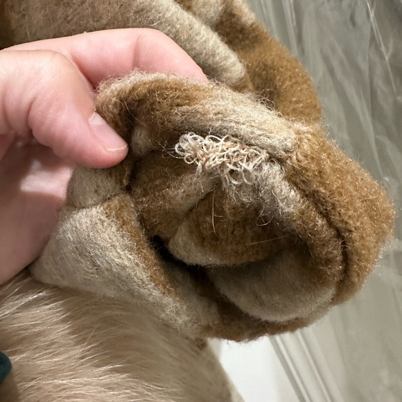 Elisabetta Panerai brown wool coat with fur pockets - Picture 7 of 8